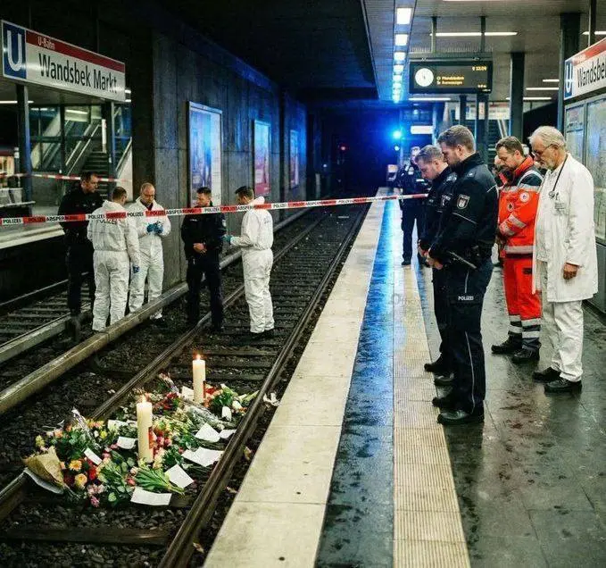 تصاویری از محل حادثه و چهره منتسب به دختر ایرانی ۱۸ساله‌ای که امروز در هامبورگ آلمان به قتل رسید