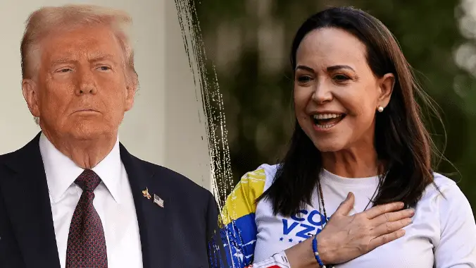 ترامپ و ماچادو