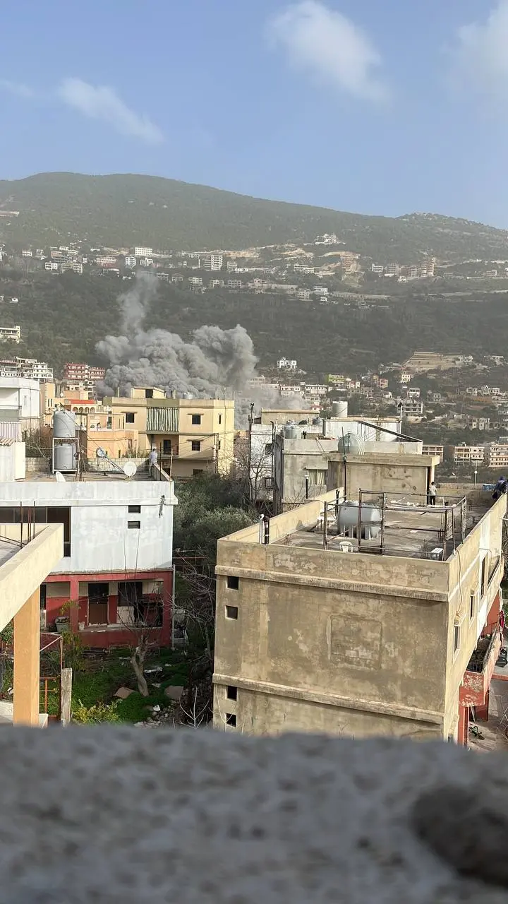 حمله جنگنده های اسرائیلی به جنوب لبنان