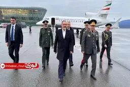 سفر وزیر دفاع به جمهوری آذربایجان