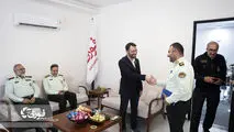 بازدید فرماندهان پلیس از گروه رسانه‌ای خبرهای فوری مهم به مناسبت روز خبرنگار؛ تأکید بر نقش رسانه در تقویت امنیت و اعتماد عمومی
