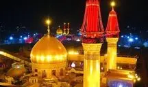 آماده‌سازی ورودی حرم امام حسین(ع) برای تشییع پیکر رهبر شهید+ ویدیو