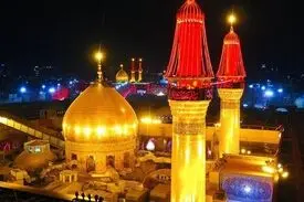 آماده‌سازی ورودی حرم امام حسین(ع) برای تشییع پیکر رهبر شهید+ ویدیو