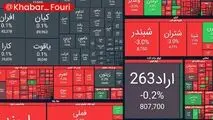 ریزش ۱۰۵ هزار واحدی شاخص بورس