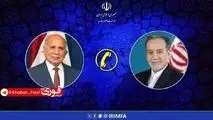 گفت‌وگوی تلفنی عراقچی با وزیر خارجه عراق