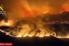آتش‌سوزی‌های عظیم در اسپانیا بیش از ۲۵۰ هزار دونام از جنگل‌ها را نابود کرد+ ویدیو