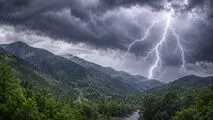  پیش‌بینی رگبار باران و رعد و برق در شمال غرب و شمال شرق کشور و ارتفاعات استان‌های شمالی