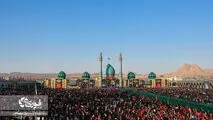 گزارش تصویری | وداع مردم قم با رهبر شهید؛ اقامه نماز بر پیکر رهبر شهید با امامت آیت‌الله العظمی جوادی آملی