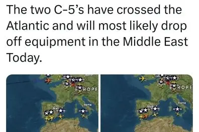 گزارش بلومبرگ از تداوم انتقال تجهیزات نظامی آمریکا به خاورمیانه