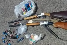 کشف سلاح جنگی و شکاری در منزل عتیقه‌فروش تهران به دنبال درگیری ملکی