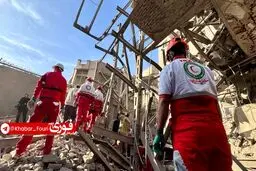سخنگوی هلال احمر: ۷۲۱۵ نفر از زیر آوار حملات دشمن خارج شدند