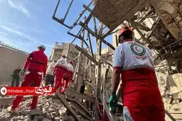 سخنگوی هلال احمر: ۷۲۱۵ نفر از زیر آوار حملات دشمن خارج شدند