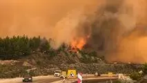 آتش‌سوزی گسترده جنگلی در موغلا؛ مناطق مسکونی و بیمارستان تخلیه شدند