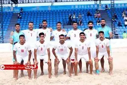 پیروزی مقتدرانه فوتبال ساحلی ایران در بازی‌های آسیایی