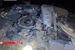 انهدام یک فروند موشک کروز دشمن در مرکز کشور