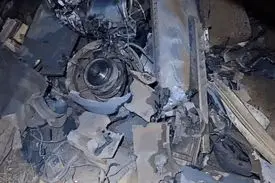 انهدام یک فروند موشک کروز دشمن در مرکز کشور