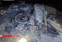انهدام یک فروند موشک کروز دشمن در مرکز کشور