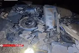 انهدام یک فروند موشک کروز دشمن در مرکز کشور