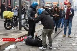 میلان هم به صحنه اعتراضات تبدیل شد؛ درگیری پلیس با معترضان نقاب‌دار+ ویدیو