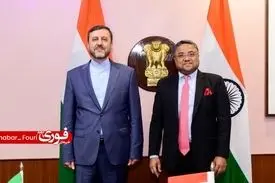 دیدار غریب‌آبادی با دبیر غرب وزارت امور خارجه هند