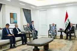 تاکید فؤاد حسین و معاون عراقچی بر اهمیت تقویت همکاری ایران و عراق
