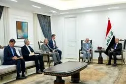 تاکید فؤاد حسین و معاون عراقچی بر اهمیت تقویت همکاری ایران و عراق