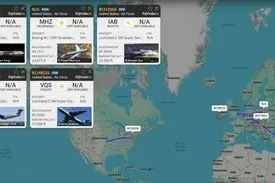 رصد پروازهای نظامی آمریکا بر فراز اروپا