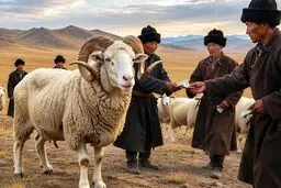 گوسفندی که یک میلیون دلار فروخته شد!