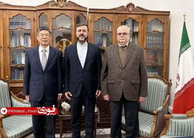 رایزنی غریب‌آبادی با سفرای روسیه و چین