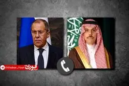 گفت‌وگوی تلفنی لاوروف و بن‌ فرحان درباره تنگه هرمز