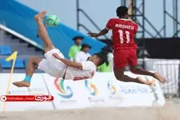 برد پرگل ساحلی‌بازان ایران مقابل امارات