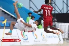 برد پرگل ساحلی‌بازان ایران مقابل امارات