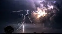 رگبار باران و رعد و برق در نیمه شمالی کشور