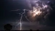 رگبار باران و رعد و برق در نیمه شمالی کشور