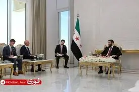 دیدار فرستاده ترامپ با الشرع در دمشق