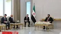 دیدار فرستاده ترامپ با الشرع در دمشق
