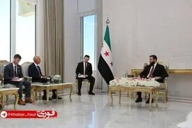دیدار فرستاده ترامپ با الشرع در دمشق