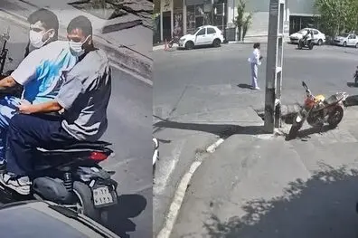 سرقت چندثانیه‌ای گردنبند دختر جوان در میدان سنایی؛ تتوهای سارقان شاید سرنخ شناسایی باشد+ ویدیو