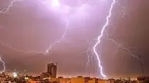 هشدار بارش‌های رگباری و وزش باد شدید در اکثر مناطق کشور