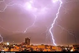 هشدار بارش‌های رگباری و وزش باد شدید در اکثر مناطق کشور