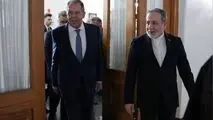 عراقچی از لاوروف در وزارت امور خارجه ایران استقبال کرد