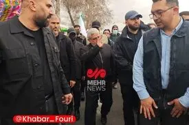 حضور سردار اسماعیل قاآنی، فرمانده سپاه قدس در راهپیمایی ۲۲ بهمن