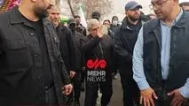 حضور سردار اسماعیل قاآنی، فرمانده سپاه قدس در راهپیمایی ۲۲ بهمن