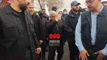 حضور سردار اسماعیل قاآنی، فرمانده سپاه قدس در راهپیمایی ۲۲ بهمن