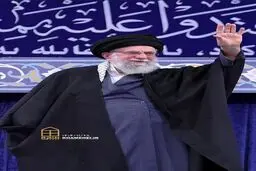 لحظه ورود رهبر انقلاب به حسینیه امام خمینی در دیدار مردم آذربایجان شرقی + ویدیو