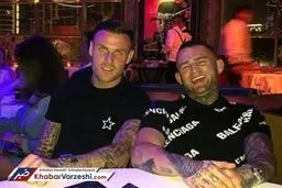 عکسی غیرمتعارف از مهاجم پرسپولیس در دبی