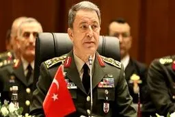 وزیر دفاع ترکیه: به بیش از ۲۰۰ پایگاه سوری حمله کردیم