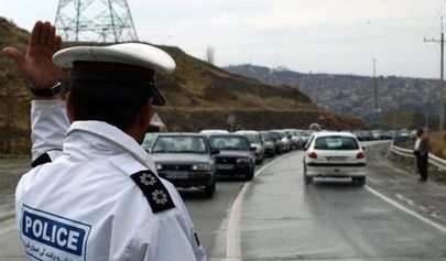 بارش پراکنده برف و باران در خراسان شمالی و رضوی/ ترافیک در آزادراه کرج-تهران سنگین است