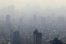 هوای تهران در ۱۶ اسفند ماه؛ ناسالم برای گروه‌های حساس است