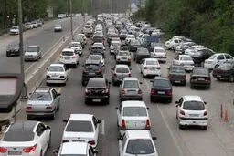 وضعیت ترافیک محور‌های مواصلاتی در ۱۸ اسفند